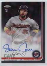 2019 Topps Chrome Rookie Auto Jake Cave #RA-JC Auto 0p1q