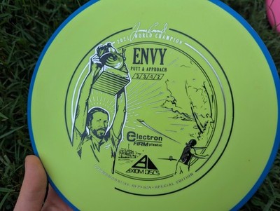 Axiom Discs James Conrad 2021 World Champion Electron Firm Envy 