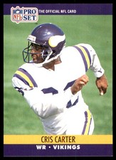 Cris Carter 1990 Pro Set #571 Minnesota Vikings NFL READ FREE SHIP