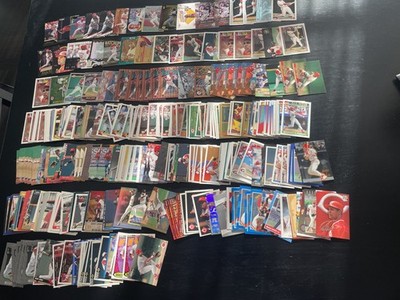 370 Card Barry Larkin Lot 1992 Fleer All-Star 1997 Finest + Cincinnati Reds