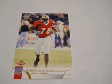 LEVI JONES ROOKIE CARD CINCINNATI BENGALS 2002 PACIFIC. rookie card picture