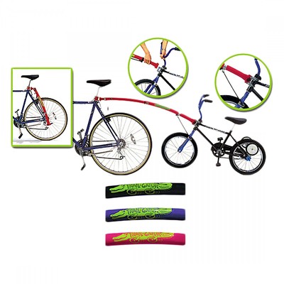 Trail Gator Tow Bar for Bikes | Retractable Child Bike Trailer Converter