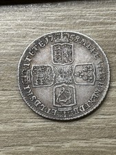 George II, Shilling, 1758, Silver, Better Example