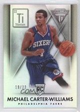 2013-14 Panini Titanium Ti 22 19/22 Michael Carter-Williams #111 1j6