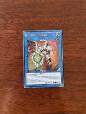 You-Gi-Oh Encode Talker 1st Edition Ultra Rare SDCL-EN041 NM