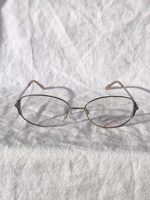 REVLON RV 061 Brille Brillengestell Silber Blau Damen Eyeglasses