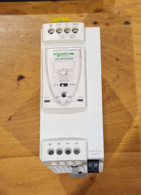 Schneider Electric ABL8 RPS24050 Power Supply 100-120V 2.6A 24vdc Universal