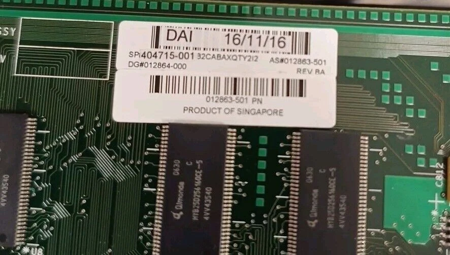 HP Compaq Proliant DL380 Motherboard System Board. - Image 2 of 2