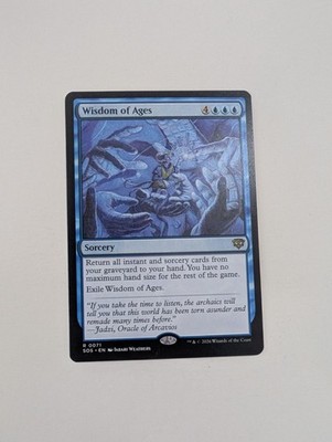 MTG - Wisdom of Ages - Secrets of Strixhaven NM/M Condition