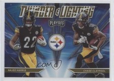 2021 Panini Playoff Thunder and Lightning Najee Harris Chase Claypool 0i5j