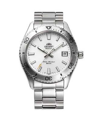 ORIENT Men Analog Automatic Casual Watch Classic Dress White Dial Waterproof Jap