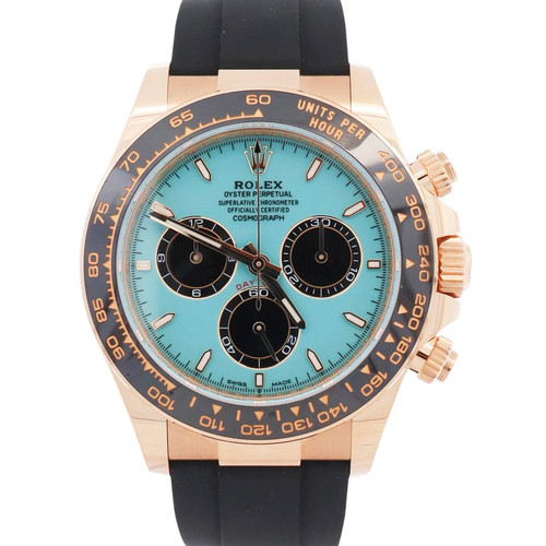 Rolex Daytona 40mm Turquoise Dial Watch Ref# 126518LN