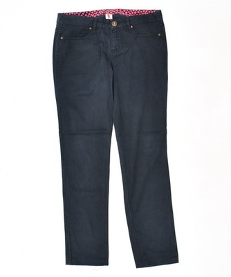 DIRK BIKKEMBERGS Damen Skinny Jeans W32 L30 schwarz Baumwolle Vintage KE06
