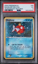 Pokemon Magikarp Reverse Holo Team Rocket Returns 65/109 PSA 5 New Cert ✨ on eBay