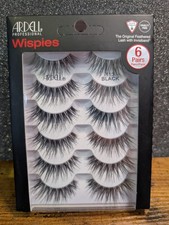 Ardell Professional False Eyelashes Wispies 6 Pair 113 Black