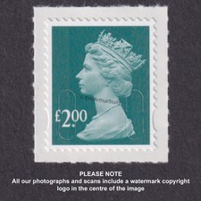£2.00 Slate Blue Machin Single Security Stamp – MA13 - SG U2955 GB - U/M