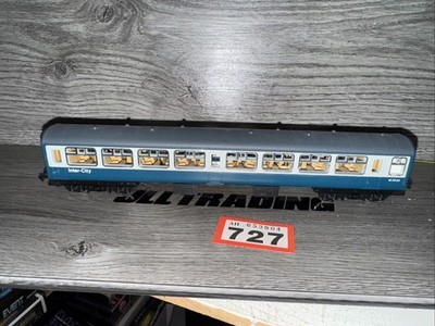 Hornby R921 Inter-City Open 2ndCoach M5232 blau & grau glänzend verschraubt gebraucht