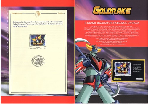 Italia 2025 : Goldrake - Folder perfetto - 5 euro di spese postali raccomandata - Photo 3/3