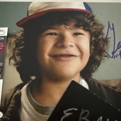 ストレンジャーシングス ダスティン サイン Stranger Things Stranger Things Gaten Matarazzo Autograph SIGNED PHOTO JSA COA