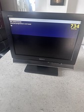 Sony Bravia KDL-19l4000 19" HD LCD TV Freeview Gaming Campervan No Remote.