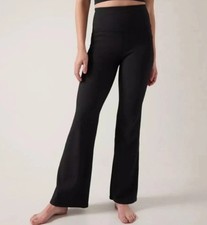 Athleta Size XS Stash Pocket Rib Flare Pant Black