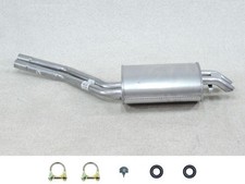 IMASAF Endtopf NEU für Mercedes SL SLC R107 280/350/380/450/500 Auspuff + Anbaut