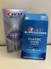 Crest Whitening Strips And Crest 3-D Whitenin...