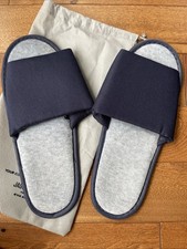 Eva Air Business Class Slippers By Jason Wu Blue Grey With Dust Bag