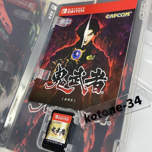 Onimusha Warlords Nintendo Switch Game Japan CAPCOM Used English Português etc. - Picture 4 of 12