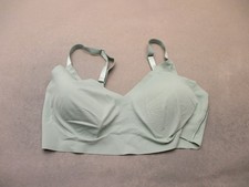 Calvin Klein Size M Womens Gray Lined Wireless Pull On Opaque Bralette Bra 9N