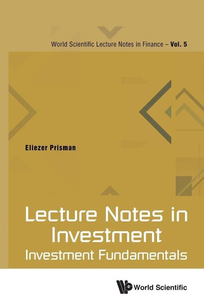 Lecture Notes In Investment Investment Fundamentals Prisman Eliezer Taschenbuch-image