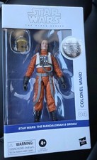 Star Wars Black Series Mandalorian & Grogu First Edition Colonel Ward White Box