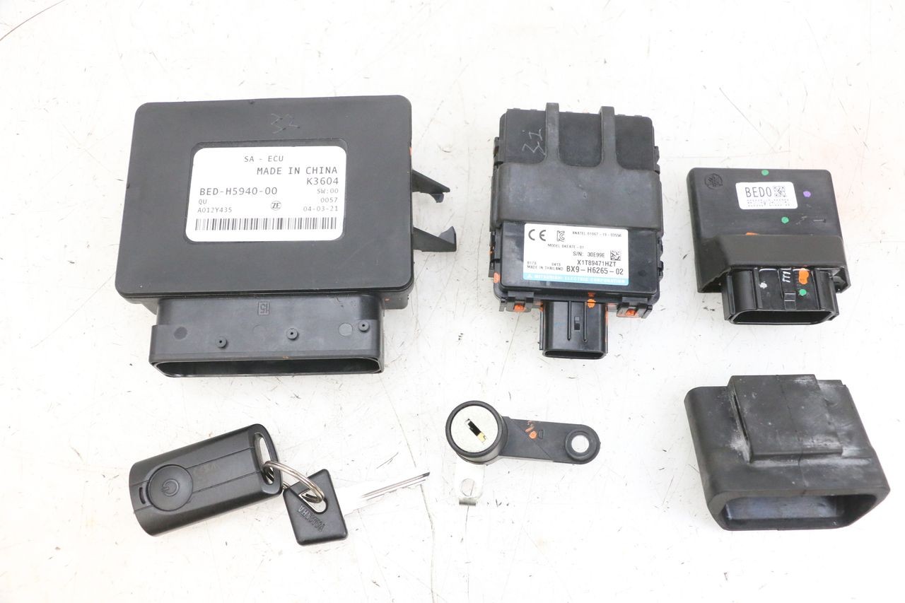 LOCK SET KEY ECU - YAMAHA TRICITY 300 (2020 - 2024)