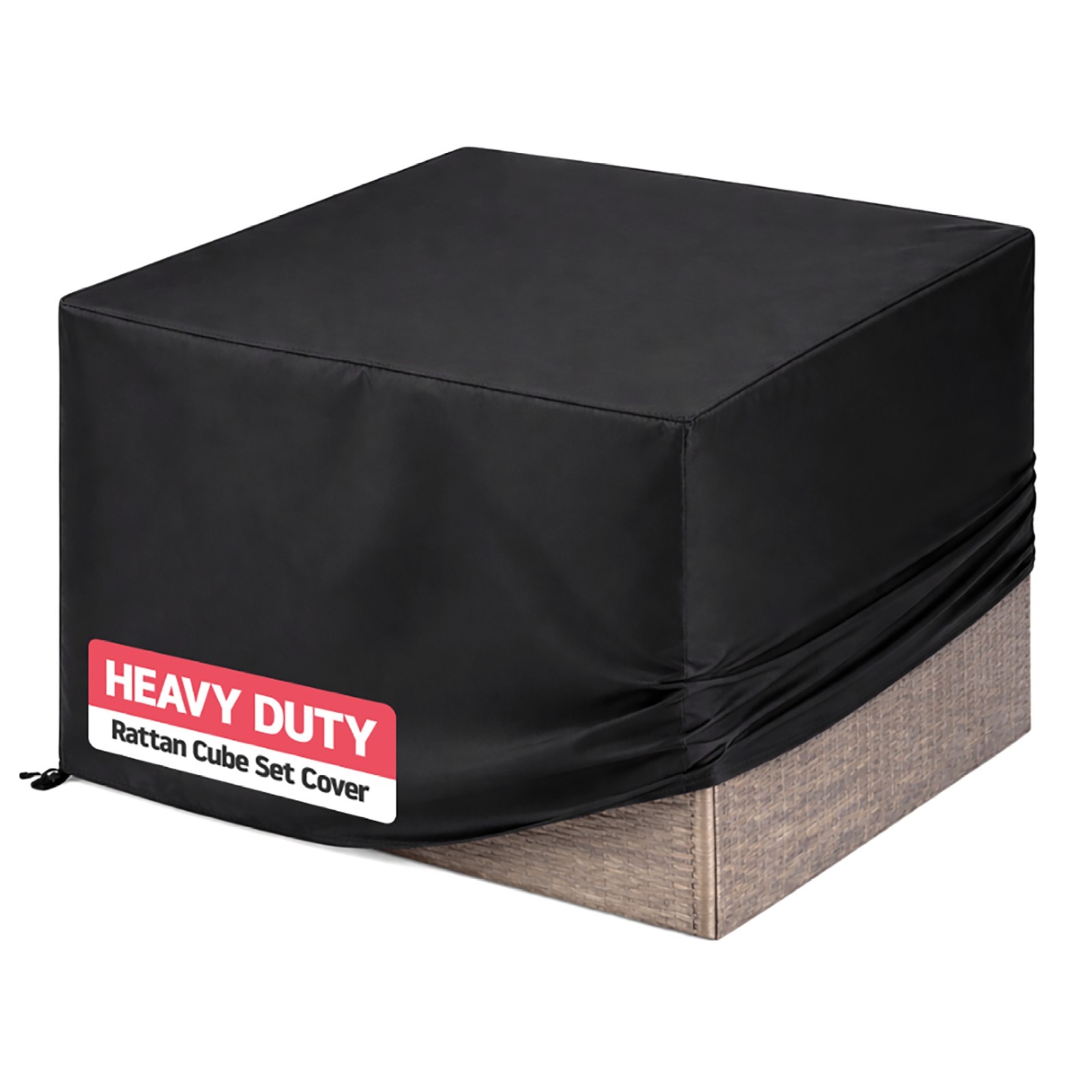 Hillington Garden Furniture Cover Waterproof Rattan Cube Set Heavy Duty