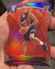 2024-25 TOTALLY CERTIFIED CHARLES BARKLEY PLATINUM RED DIE CUT ! #/125! 🏀🔥