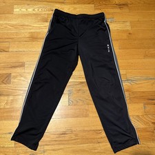 Vintage Nike black Sweatpants Medium Y2K 2000s lose Baggy Embroidered NIKE