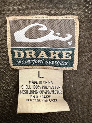 DRAKE Waterfowl - EST Two-Tone Camo Flyweight Wingshooter Shirt - Large - Picture 9 of 11