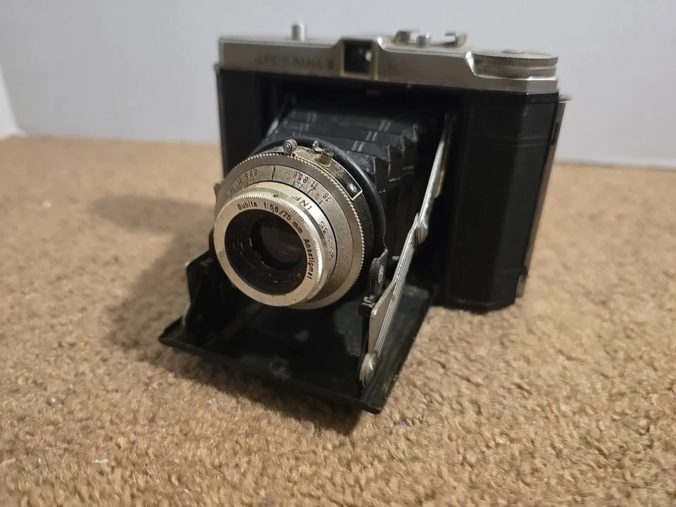 Cámara plegable Life O Rama III de colección con lente Subita 1:5,6 75 mm 3 Vario Foto 2 de 4