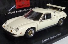 Kyosho 1/18 Lotus Europa Special With Rear Wing (White)