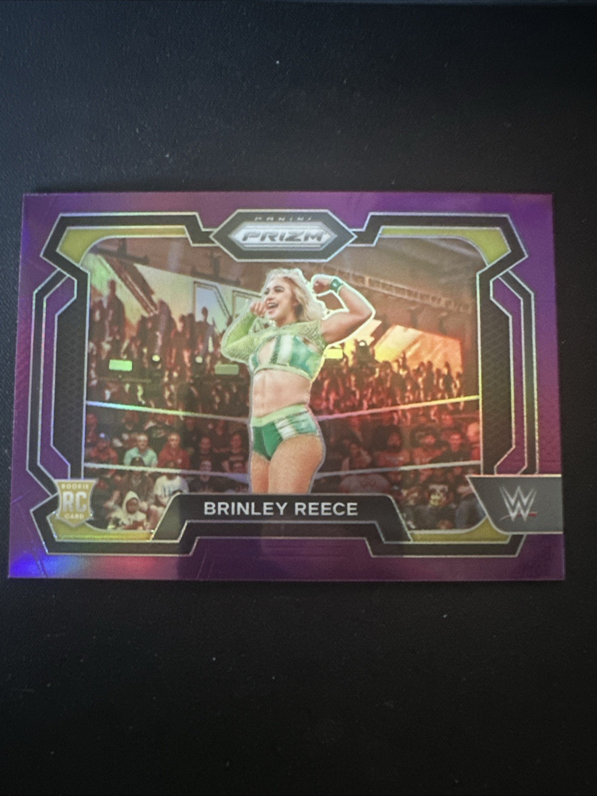 2024 Brinley Reece Panini Prizm WWE Purple Parallel /149