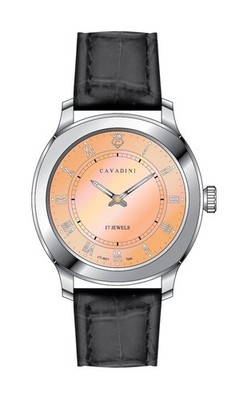 Mechanische Armbanduhr Cavadini Handaufzug ETA Peseux 7040 Swiss 39mm Rarität