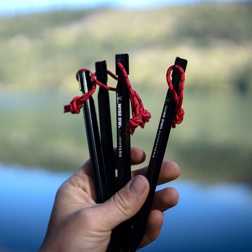 Hammock Rain Fly – Waterproof Camping Tarp Cover with Tent Stakes & Carry Bag... - Picture 7 of 9