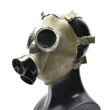 Cold war era Polish Gas Mask MC-1 New original mask Genuine respiratory face