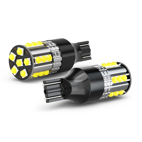 For Toyota FJ Cruiser 2007-2014 7443 T15 LED Reverse Brake Light Bulbs 4000lm - Picture 3 of 13