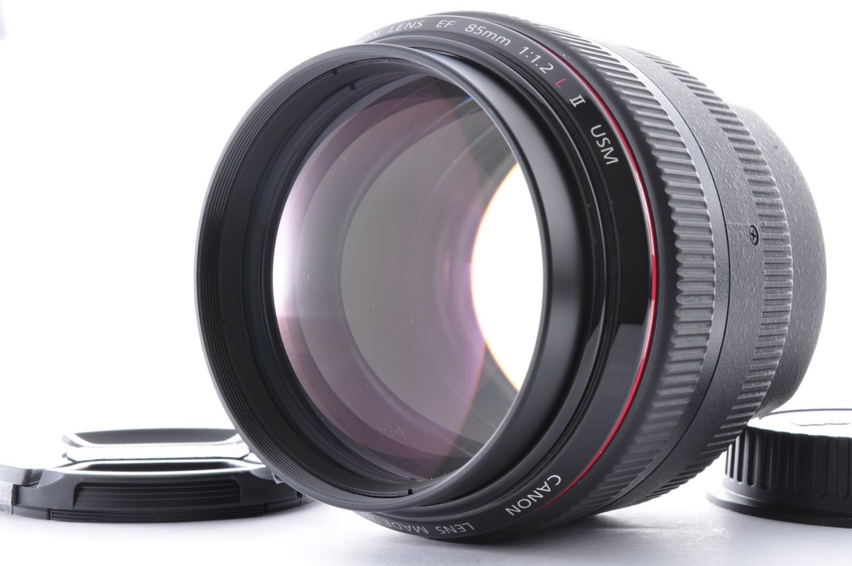 Near MINT] Canon EF 85mm f/1.2 L II USM Portrait Lens From Japan