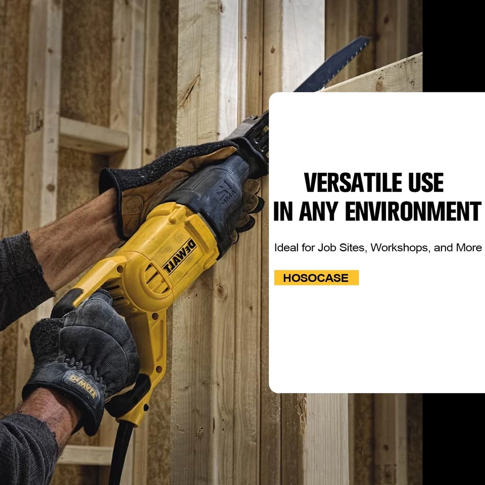 Estuche Rígido Impermeable para Sierra Recíproca DEWALT 20V DCS367 Caja de Herramientas Organizador Foto 3 de 4