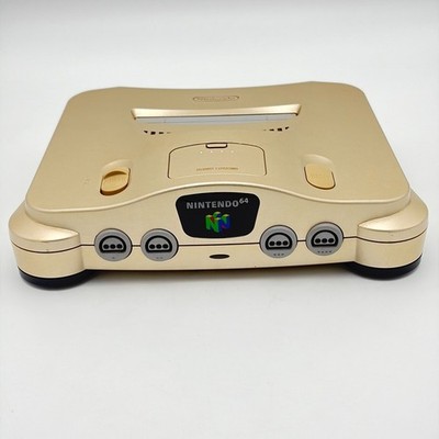 N64 Console Gold Toys R Us Nintendo 64 Region Locked Japanese | eBay