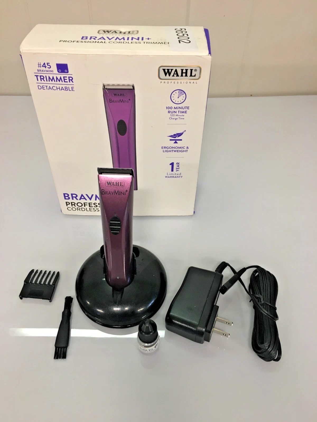 Wahl BravMini+ Cordless Pet Trimmer for Dogs Cats Lightweight USED
Opens in a new window or tab