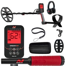 Minelab VANQUISH 560 Waterproof Multi-Frequency Metal Detector with Pro-Find 40