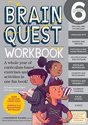 Brain Quest Workbook Grade 6: 1 (Br..., Walker, Perseph